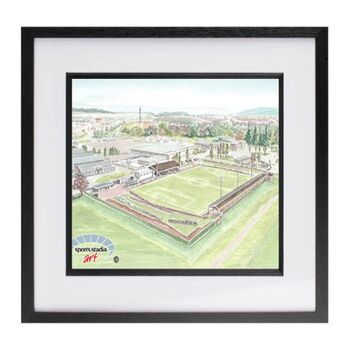 Elgin City Fc Borough Briggs Stadium Art Print, 3 of 3