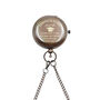 The Britannia Custom Half Hunter Pocket Watch For Graduation Gift, thumbnail 8 of 11