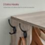 Slim Shoe Storage Rack For Narrow Spaces, thumbnail 4 of 8