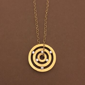 Aim Pendant Gold Plated, 2 of 5