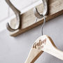 Wooden Personalised Best Man Hanger, thumbnail 4 of 5