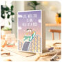 Cute Gay Valentines Anniversary Card Husband Boyfriend, thumbnail 4 of 4