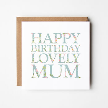 Birthday Card For Her Mum/Auntie/Sister/Friend/Lady, 5 of 5