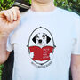 Personalised Funny Dog Mum Or Dog Dad T Shirt, thumbnail 1 of 10