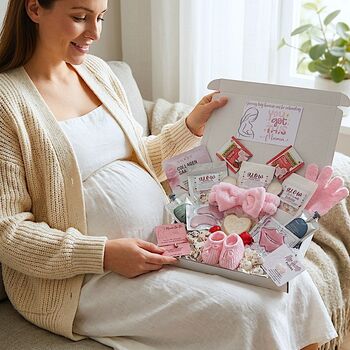 Glowing Mum To Be Pamper Hamper | Pregnancy Care Package | Baby Shower Gift Box, 2 of 12
