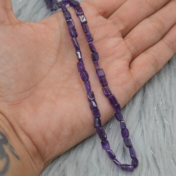 Amethyst Beaded Necklace, 3 of 8