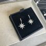 Sterling Silver Dangly North Star Earrings, thumbnail 12 of 12