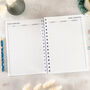 Personalised Year Planner | Choice Of Covers | Budget, Wellness And Travel, thumbnail 7 of 12