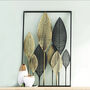 Modern Black And Gold Leaf Luxury Wall Art Decor, thumbnail 9 of 12