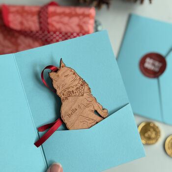Personalised Cat Breed Christmas Tree Decoration, 5 of 6