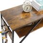 Industrial Console Table Table Hallway Entryway Table, thumbnail 6 of 12
