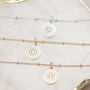 Ancient Sun Charm Bead Chain Bracelet For Vitality, thumbnail 2 of 5