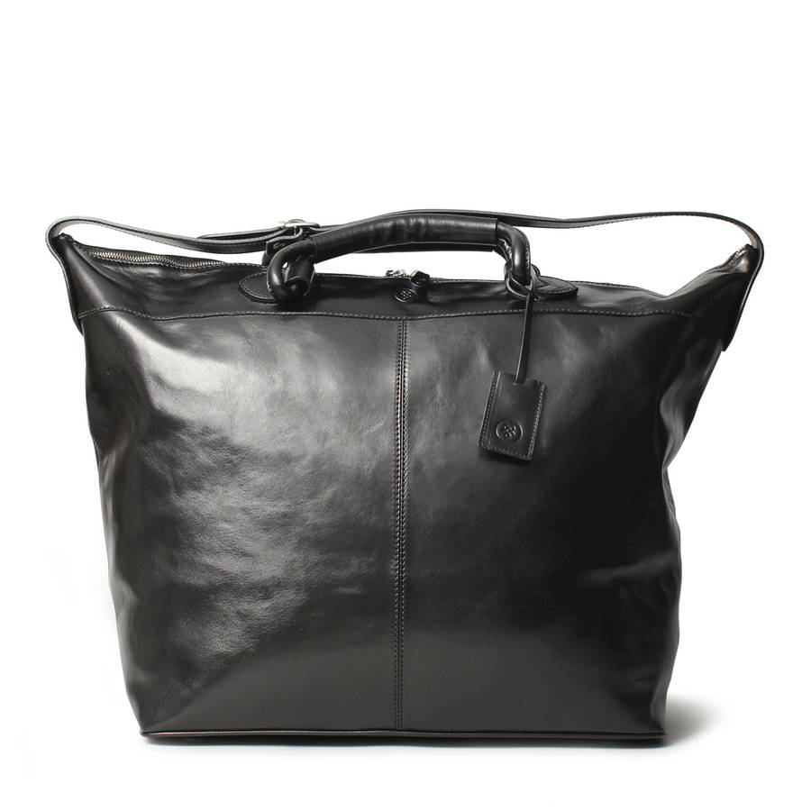 The Finest Italian Leather Travel Bag. 'the Fabrizio' By Maxwell Scott ...