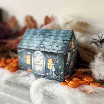 Haunted House Orange Chocolate Buttons, 2 of 3