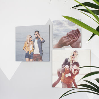 Couples Wooden Wall Photos Letter Box Gift Set, 9 of 10