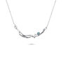 Riviera Sterling Silver Blue Topaz Necklace, thumbnail 3 of 6