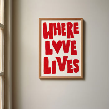 Where Love Lives Music Print, 11 of 12