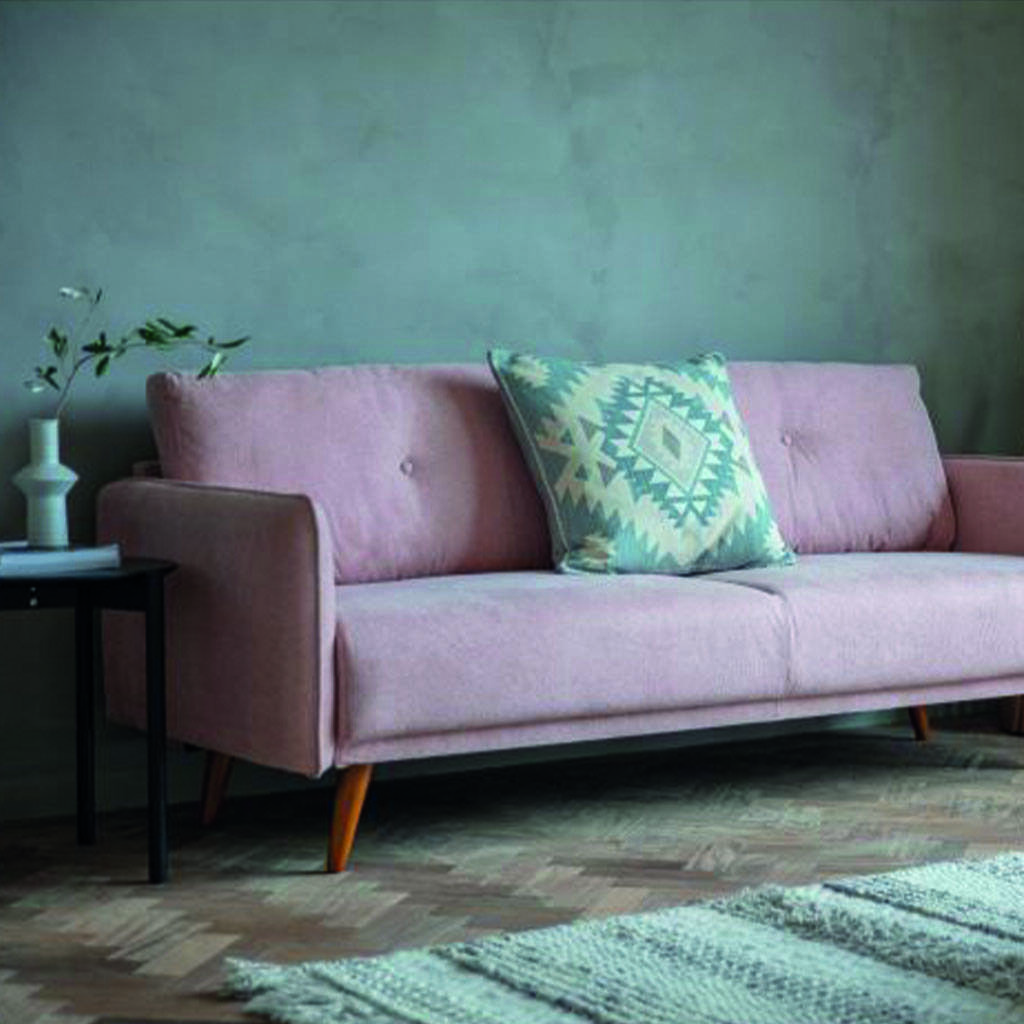 Blush Pink Sofa, 1 of 3