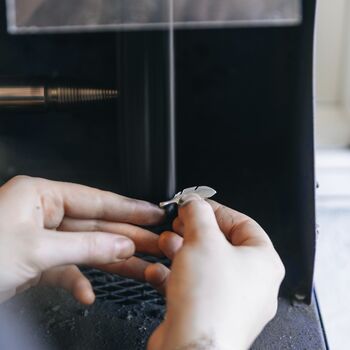 Personalised Silver Message Key Ring, 7 of 7
