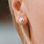Swirl Shell Studs Friends Of The Sea, thumbnail 1 of 2