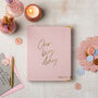 Personalised Blush Pink Wedding Planner And Organiser, thumbnail 6 of 9