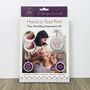 Baby Hand Or Foot Print Clay Moulding Kit, thumbnail 5 of 10