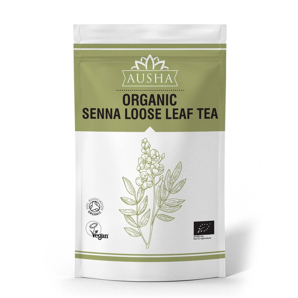 Organic Senna Loose Leaf Tea 100g Constipation Relief, 1 of 12