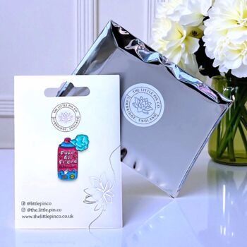 Fake Ass Friend Repellent Spray Can Enamel Pin, 2 of 8