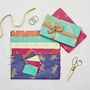 Fair Trade Lokta Paper Five Sheet Gift Wrap Packs, thumbnail 1 of 7