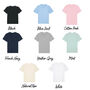 Personalised Squad Family Surname Matching T Shirt Set, thumbnail 4 of 5