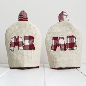 Personalised Mr And Mr Egg Cosies Gift, 7 of 11