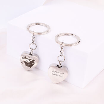 Personalised Urn Keyring For Pet Cremation Ashes, 5 of 9