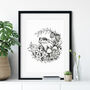 Woodland Frog Fine Art Giclée Print | A4, thumbnail 1 of 4