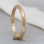 9ct Gold Ring Hand Carved Thin Band, thumbnail 6 of 12