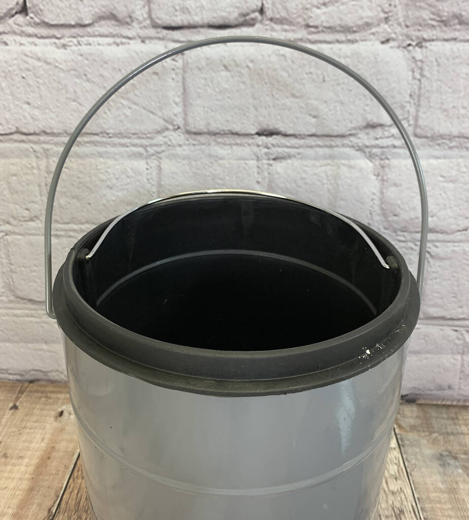 Kitchen Compost Caddy Bin In French Grey By Garden Selections