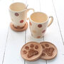 Personalised Dog Cat Paw Print Star Heart, thumbnail 6 of 7