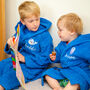 Personalised Narwhal Childrens Bathrobe, thumbnail 2 of 9