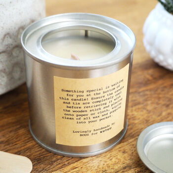 'Let Your Heart Be Light' Hidden Token Candle, 2 of 2