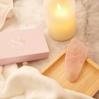 Rose Quartz Gua Sha – Facial Contouring Tool, 7 of 7