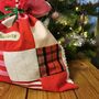 Memory Clothes Christmas Santa Sack, Fully Lined Keepsake Christmas Present Sack Made From Baby Clothes, thumbnail 12 of 12