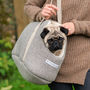 Luxury Dog Carrier Tweed, thumbnail 2 of 6