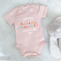 Grandma You're My Favourite Personalised Babygrow, thumbnail 2 of 7
