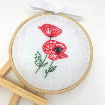 Poppy Embroidery Kit, 4 of 12