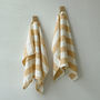 Linen Set Of Two Hand Towels Philippe, thumbnail 2 of 4