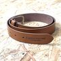 Personalised Men's Leather Belt, thumbnail 9 of 10