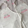 Personalised Matching Family Apron Chef Hat, thumbnail 2 of 2