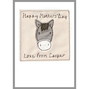 Personalised Horse / Pony Birthday Card For Girl, 6 of 12