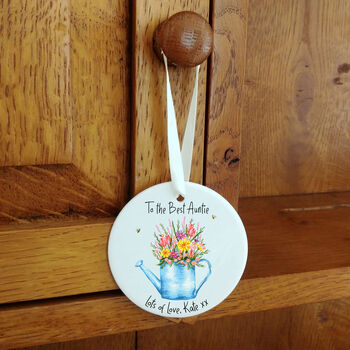 Personalised Mother's Day Floral Ceramic Decoration, 6 of 7