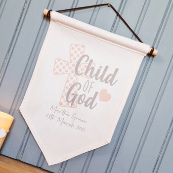 'Child of God' Wall Hanger Baby/ Child/ Baptism, 2 of 7