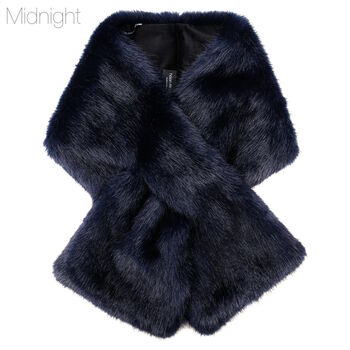 Luxe Scarf. Luxury Faux Fur By Helen Moore, 3 of 3